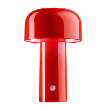 Bærbar USB-opladelig Touch Bordlampe – Moderne Elegance med Fleksibel Belysning decwinner Tech Butik Rød