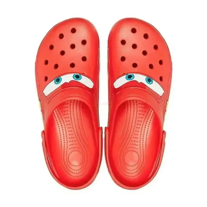 Farverige Børnesko med Auto-Motiv – Letvægt, Komfortable og Skridsikre Footwear Tech Butik 40