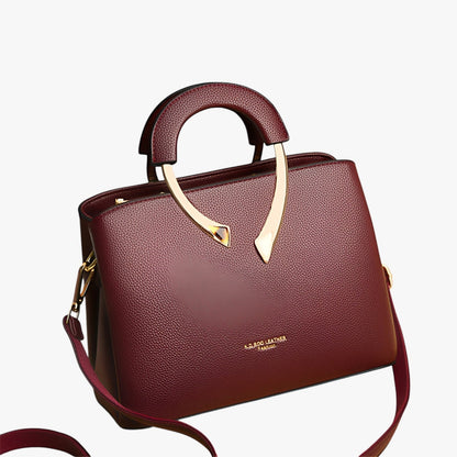 Luksus læder tote håndtaske - Tidløs Elegance med Rummeligt og Alsidigt Design Bags Tech Butik