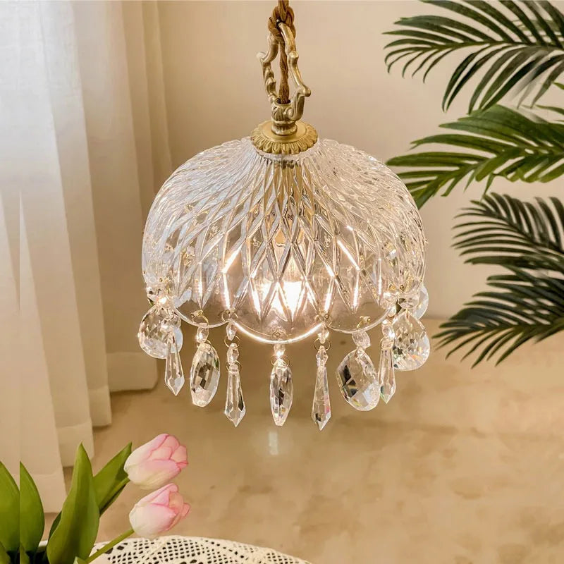 Mini Krystal Retro Lysekrone – Let Luksuslampe til Gange og Soveværelser Lamps & Lighting Tech Butik