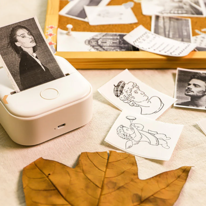 Mini Lommeprinter – Kompakt Trådløs Fotoprinter & Dokumentprinter Electronics & Gadgets Tech Butik