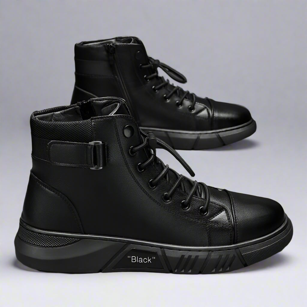 Herre Sneakerstøvler til Efteråret – Komfortable Høje Casual Sko Men Shoes Tech Butik