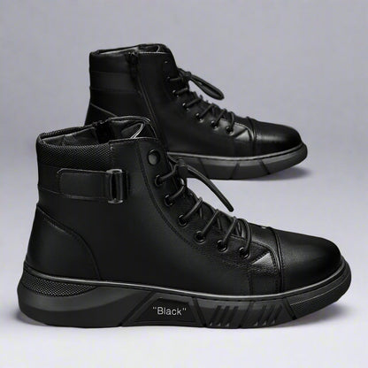 Herre Sneakerstøvler til Efteråret – Komfortable Høje Casual Sko Men Shoes Tech Butik