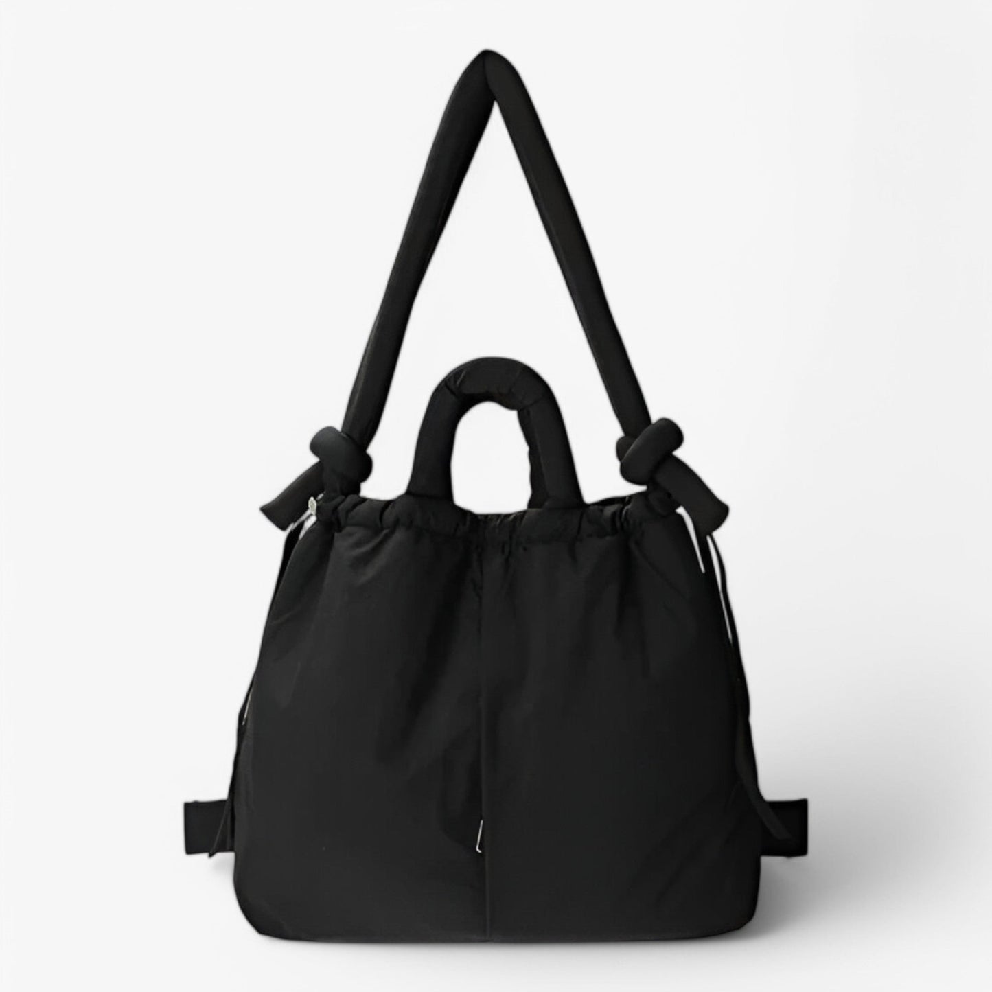 Puffer skuldertaske – Let, trendy komfort til hverdagsbrug Bags Tech Butik Sort