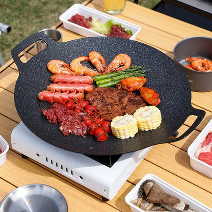 Non-Stick Koreansk Grillpande – Nem og Sund Madlavning gjort Simpel Kitchen & Dining Tech Butik