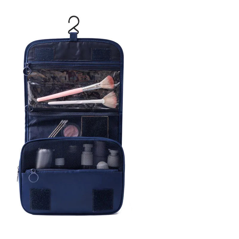 Hængende Rejsetaske til Toiletsager – Praktisk & Rummeligt Design Cosmetic & Toiletry Bags Tech Butik Blå