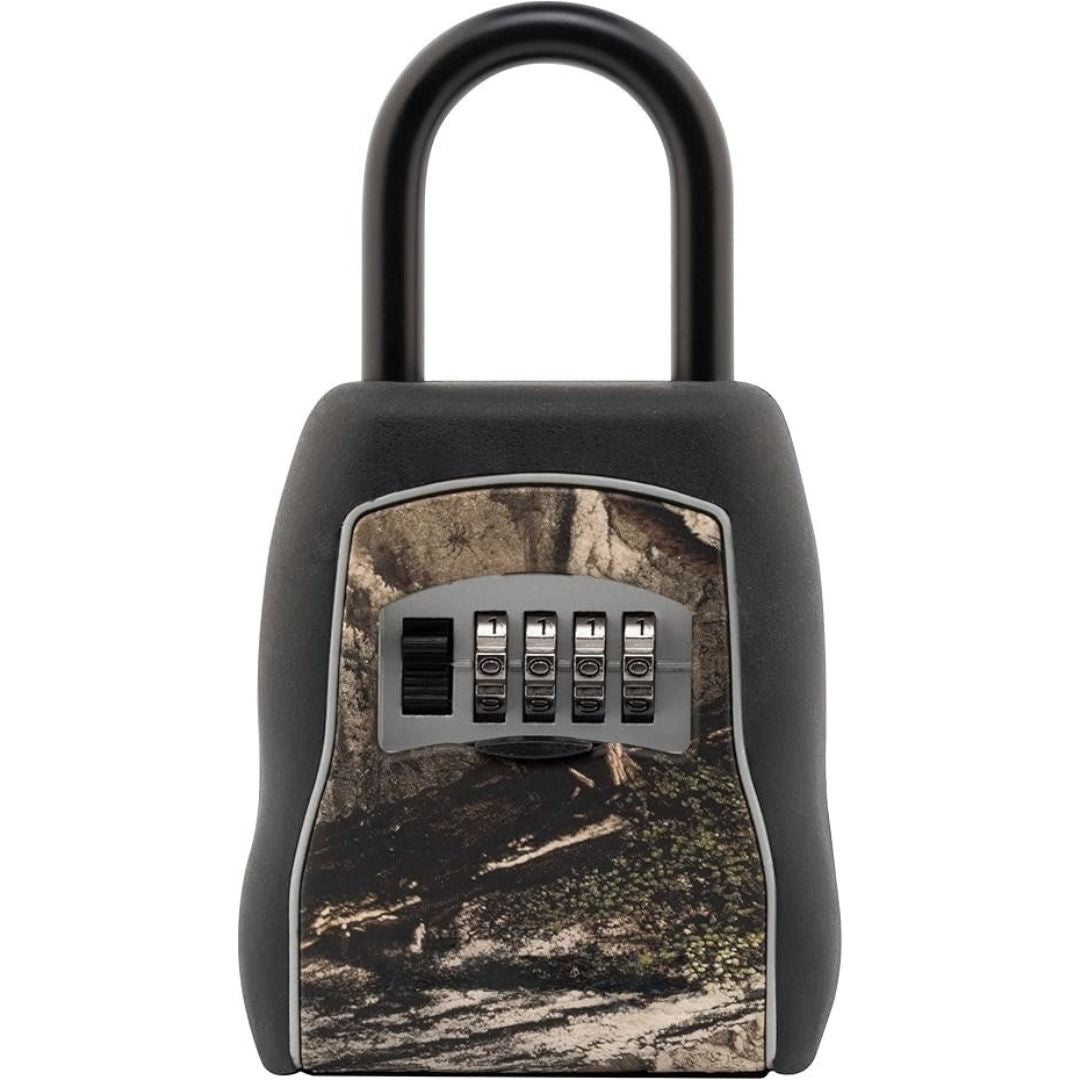 Secure Access Nøgleboks med Nøglelås – Robust Udendørs Nøglesikring Nøgleboks Tech Butik Country Dna Camo