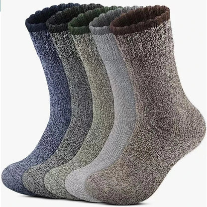 Merinouldsokker – Ekstra Tykkelse & Varme til Vandring & Vinter Home Tech Butik 5 Par - B
