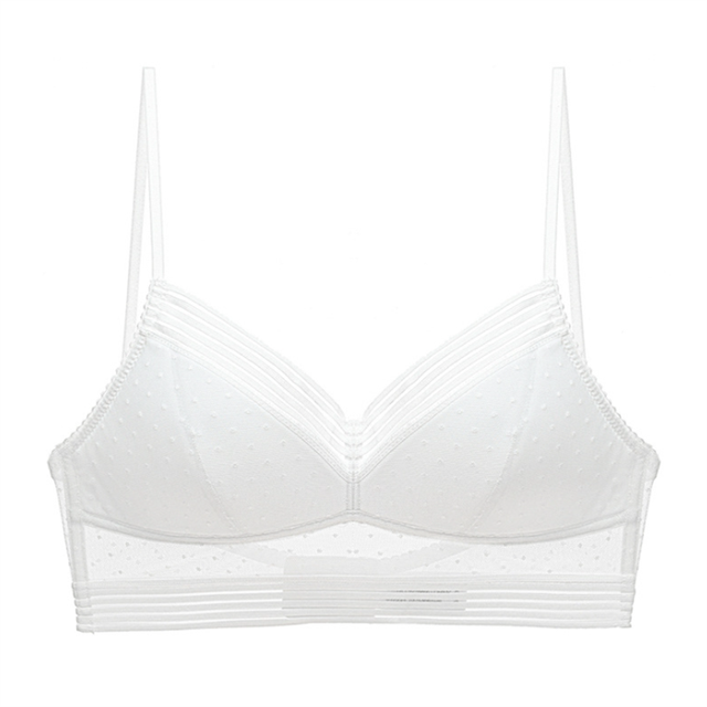 Sømløs Bralette-BH – Elegant, Løftende og Komfortabel BH til Hverdag Bra Tech Butik Hvid S