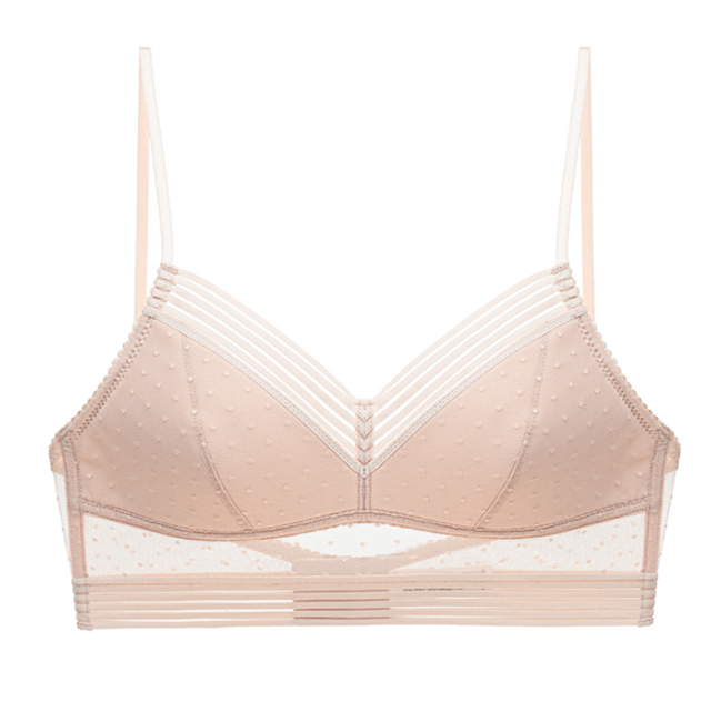 Sømløs Bralette-BH – Elegant, Løftende og Komfortabel BH til Hverdag Bra Tech Butik Beige S