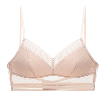 Sømløs Bralette-BH – Elegant, Løftende og Komfortabel BH til Hverdag Bra Tech Butik Beige S