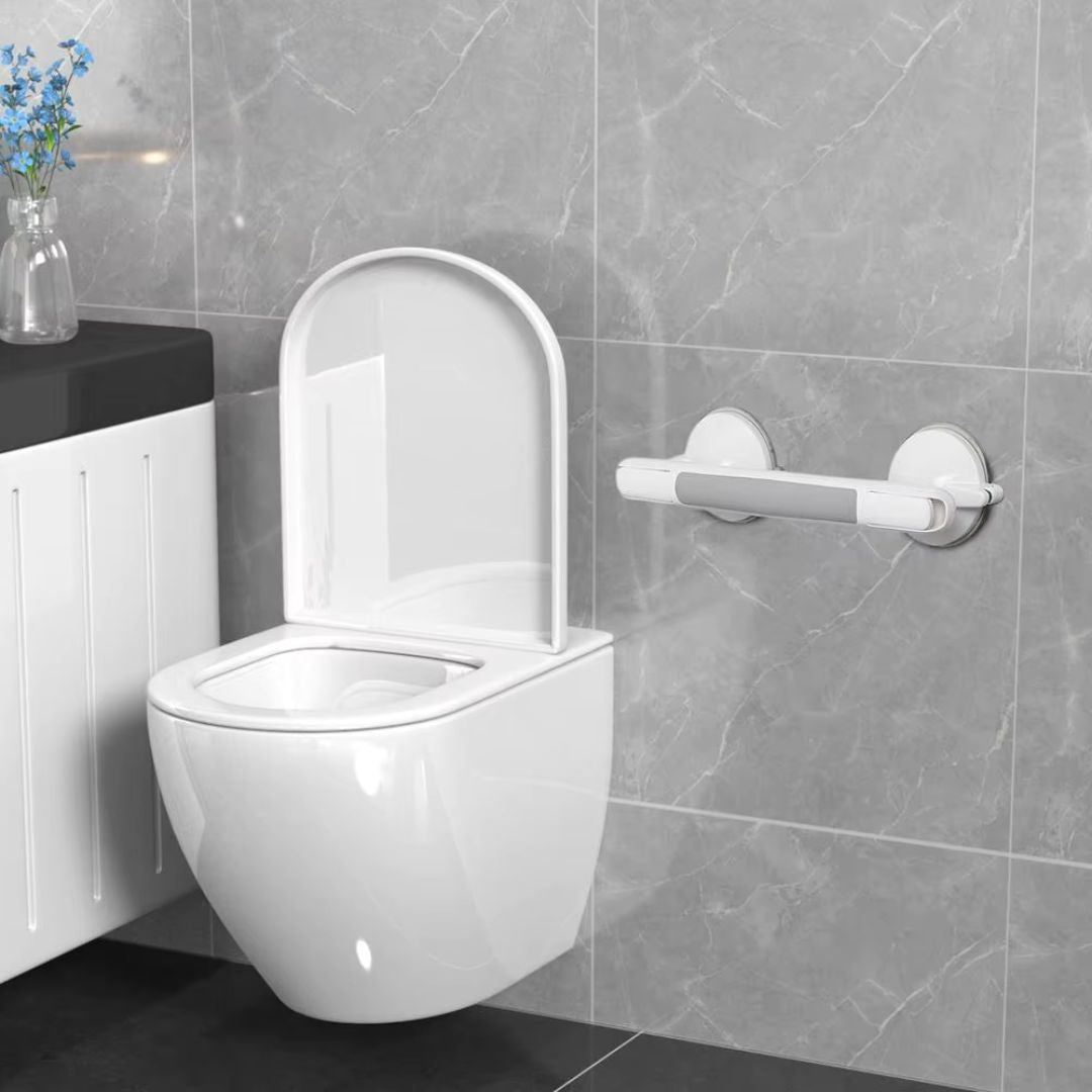 Brusehåndtag med Grebstang – Robust Sikkerhedsstøtte til Tryg Bevægelse på Badeværelset Bath Accessories Tech Butik