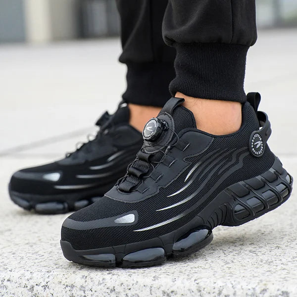 Herresikkerhedssko med Slagfast Beskyttelse – Styrke, Komfort & Tryghed i Hvert Skridt Sikkerhedssko Tech Butik