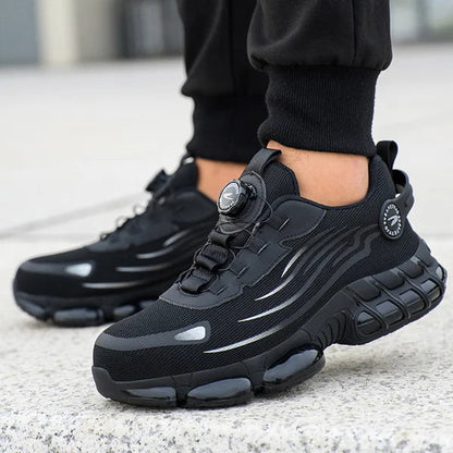 Herresikkerhedssko med Slagfast Beskyttelse – Styrke, Komfort & Tryghed i Hvert Skridt Sikkerhedssko Tech Butik