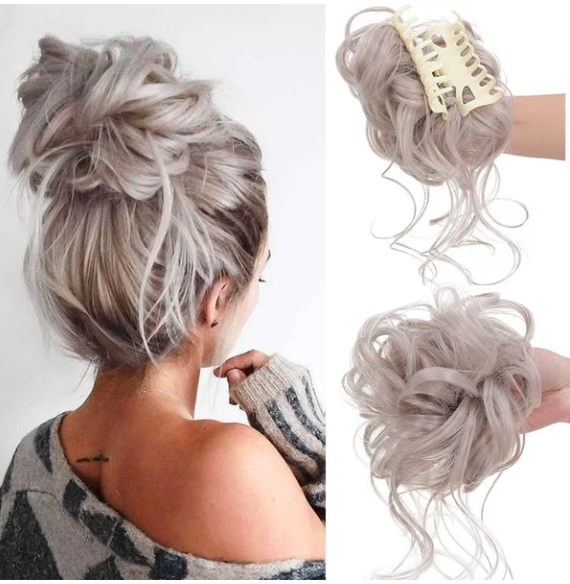 Elegant Hårspænde – Stilfuldt, Praktisk og Komfortabelt Hele Dagen Chique Haarclip - Elegant & Praktisch Tech Butik Sølvgrå