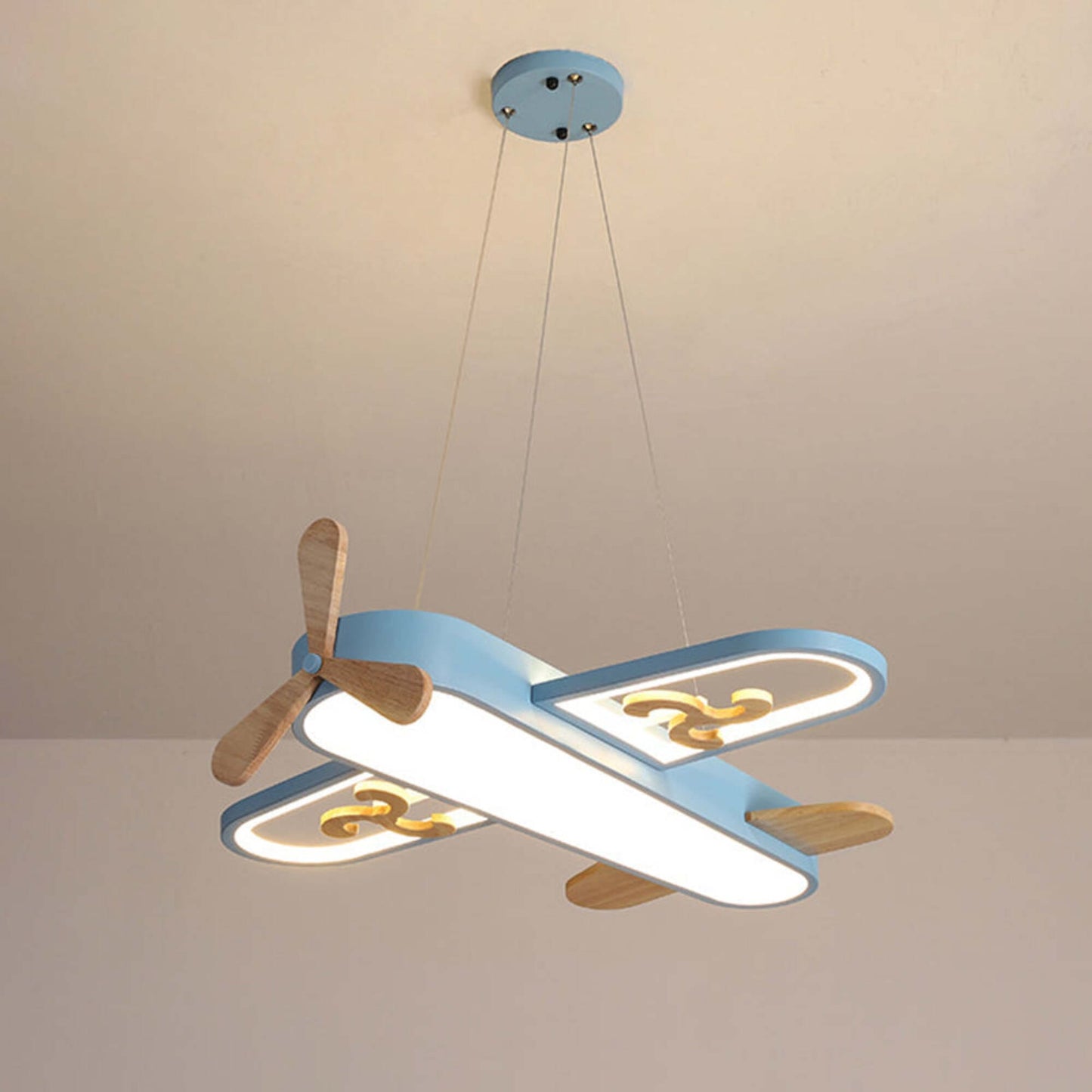 Sjov Børnelampe i Flydesign – LED Belysning til Børneværelset Hængende lampe Tech Butik