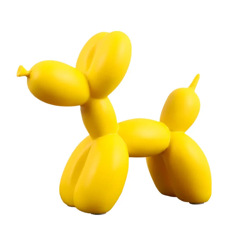 Skandinavisk Ballon Hund Dekoration - Legende Hjem Indretning 22 cm Dekoration Tech Butik Gul