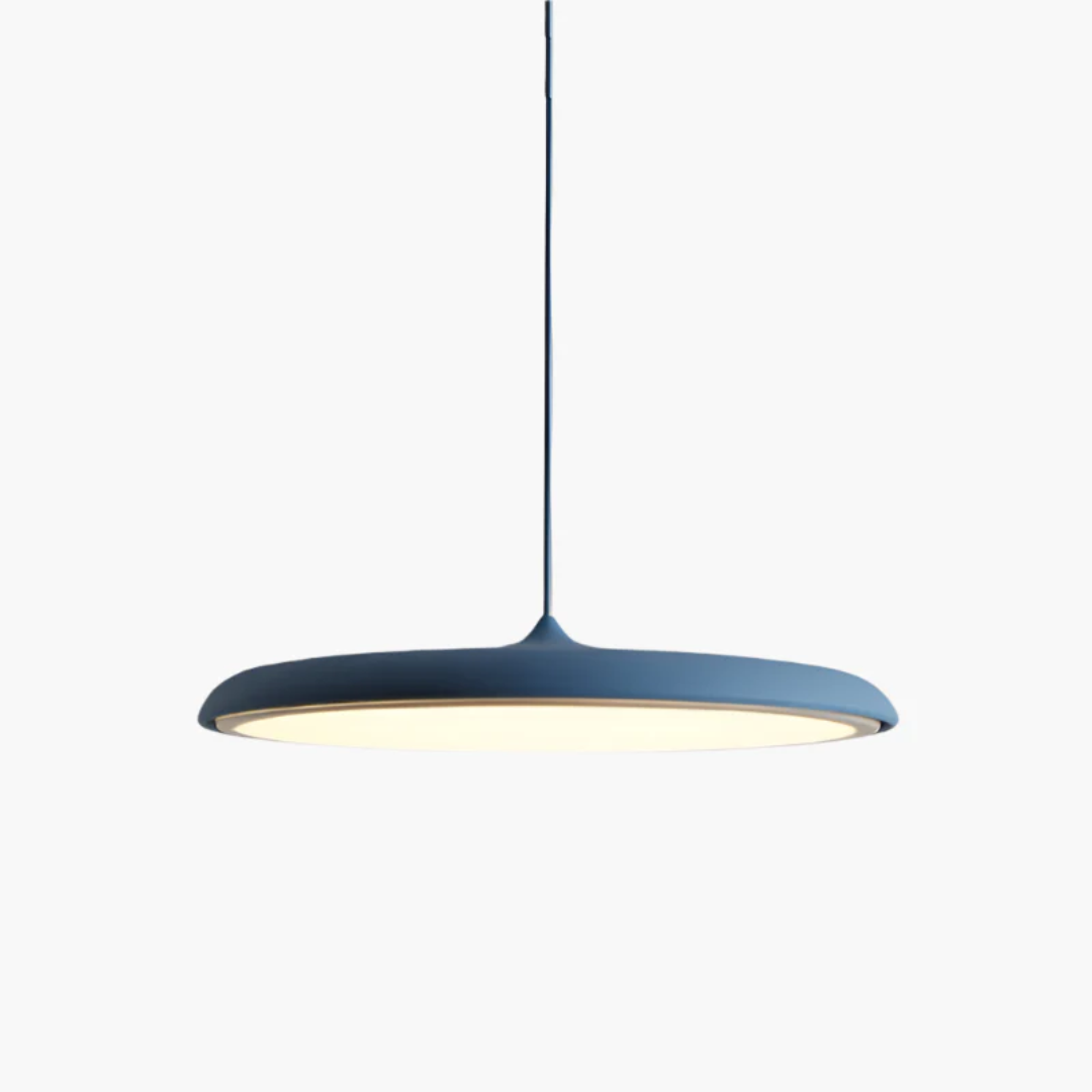 Luksus Pendellampe i Skandinavisk Design – Moderne LED Belysning til Hjemmet Belysning Tech Butik Blå 25cm