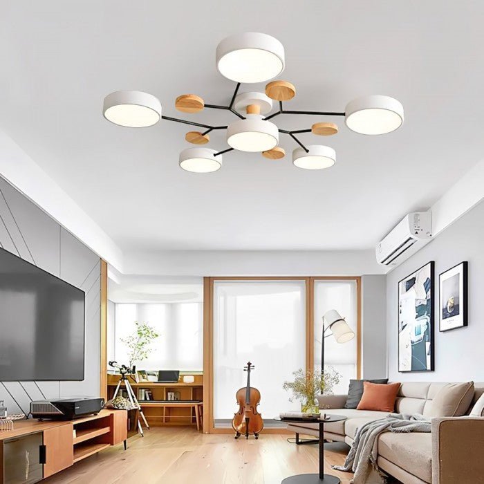 Skandinavisk Loftlampe med Grenstruktur til Moderne Indretning Loftlamper Tech Butik
