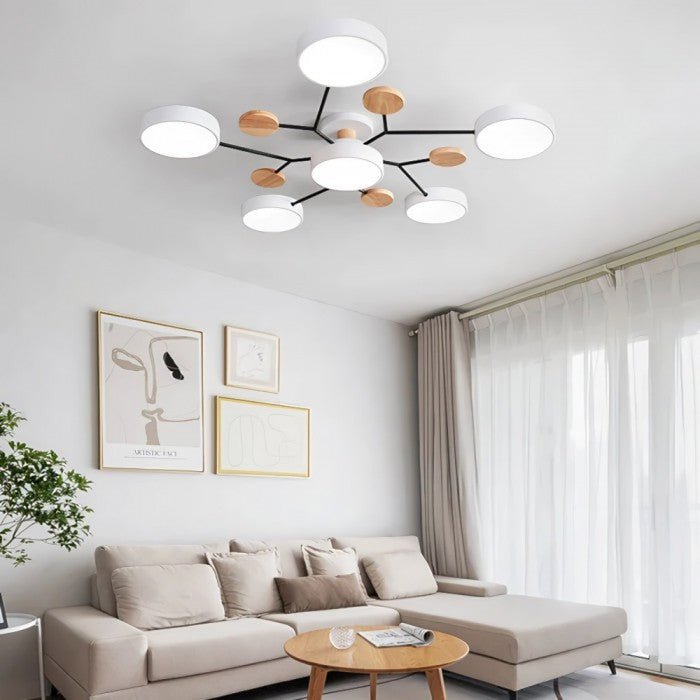 Skandinavisk Loftlampe med Grenstruktur til Moderne Indretning Loftlamper Tech Butik