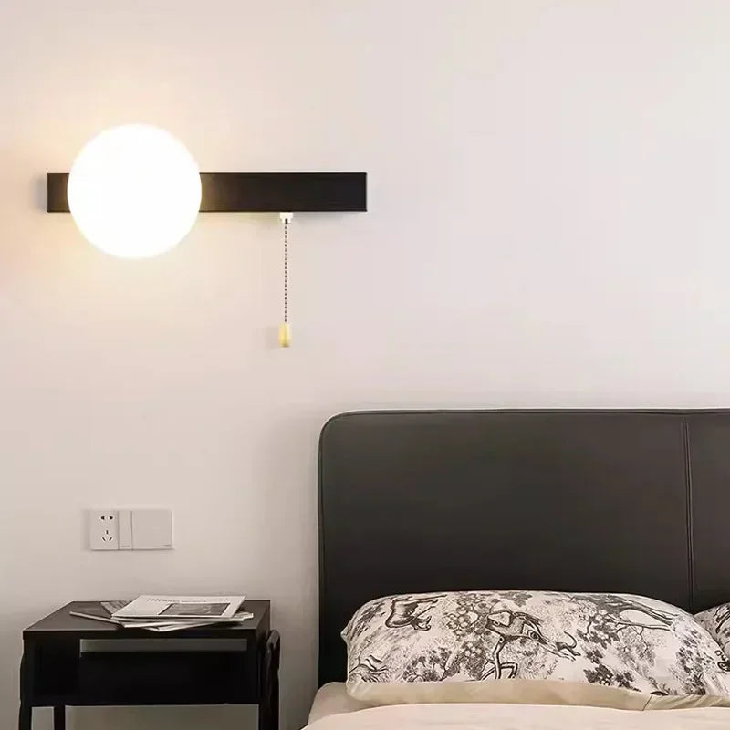 Skandinavisk Minimalistisk Væglampe til Hyggeindendørsbelysning Væglamper Tech Butik