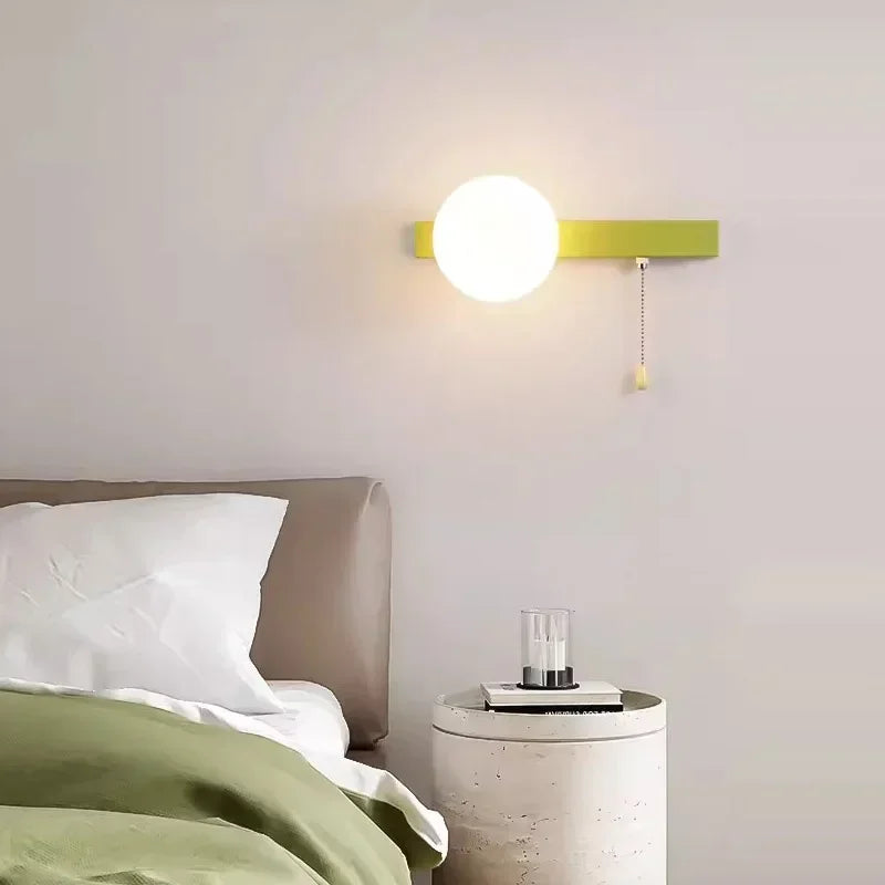 Skandinavisk Minimalistisk Væglampe til Hyggeindendørsbelysning Væglamper Tech Butik