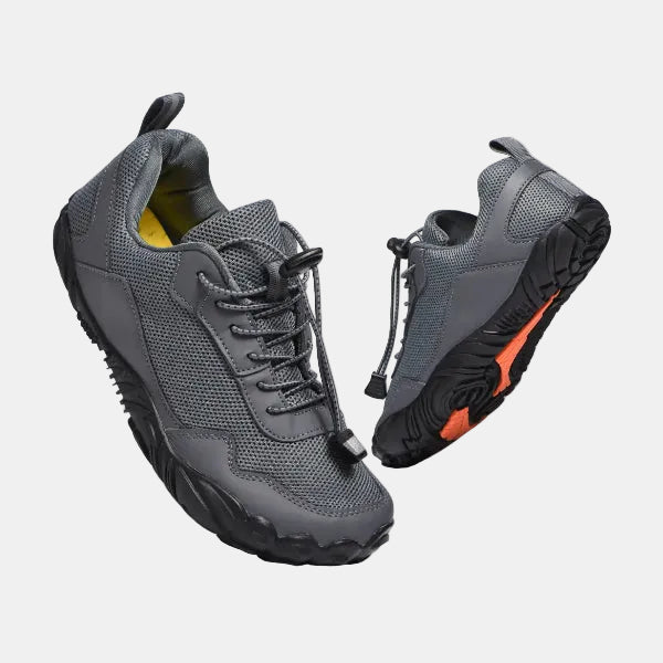 Skridsikre Efterårs-Barfodssko med Fleksibel Pasform Sneakersneakers Tech Butik Grå EU 36