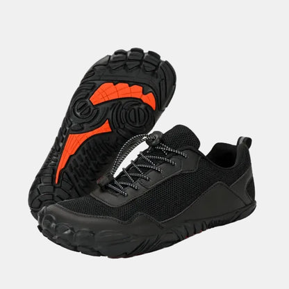 Skridsikre Efterårs-Barfodssko med Fleksibel Pasform Sneakersneakers Tech Butik Sort EU 36