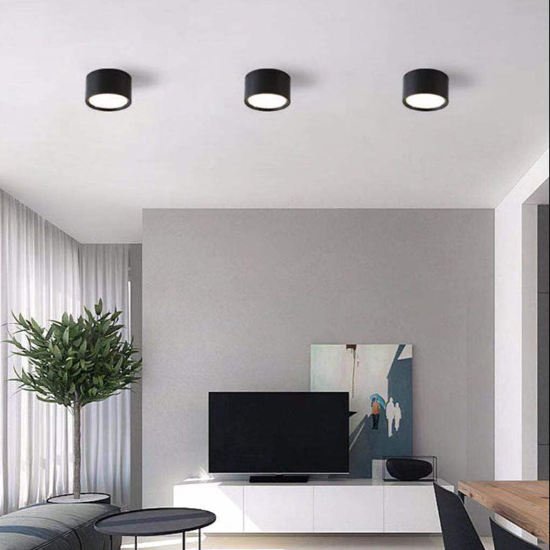 Overflademonteret LED Downlight – Moderne Justerbar Spot Belysning Tech Butik