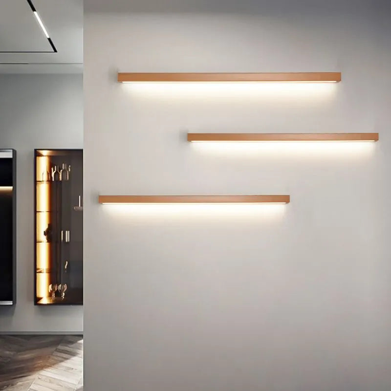 Slank Lineær LED-væglampe til Soveværelse og Stue Væglamper Tech Butik