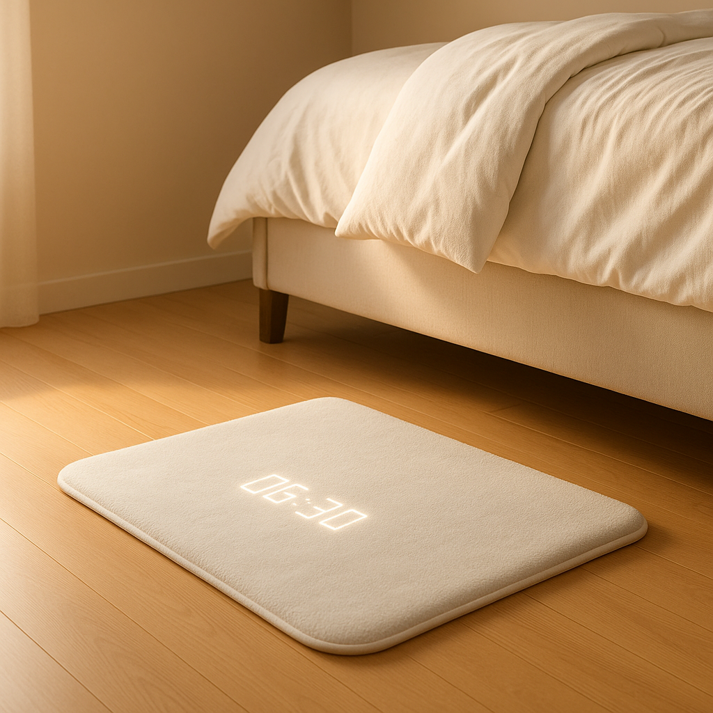 Smart Vækkeur-Tæppe – Wake-Up Måtte med Tryksensor Gulvtæpper Tech Butik