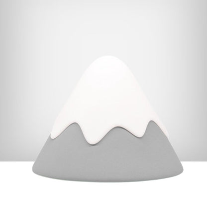 Smart Træ-Bordlampe med Bjerginspireret Design Børnelamper Tech Butik