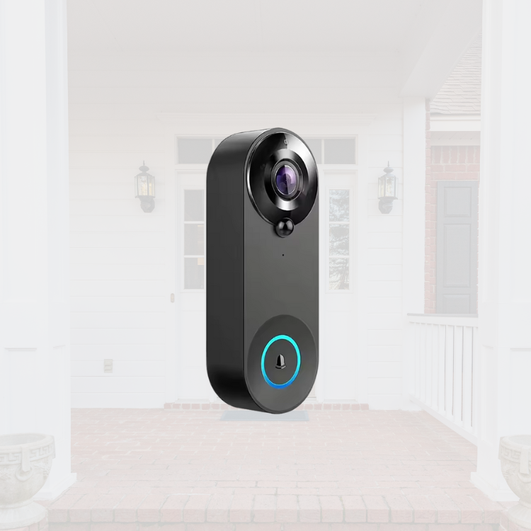 Smart trådløs dørklokke med 1080p HD kamera smarte bevægelsesalarmer og nattsyn til hjemmets sikkerhed Smart Home Sikkerhedssystemer Tech Butik