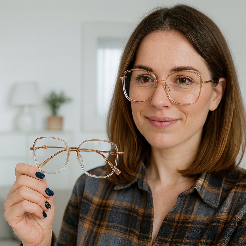 Damebriller – Trendy Stel til Selvsikre Looks Eyeglasses Tech Butik