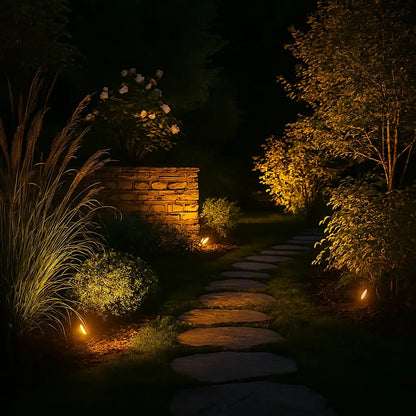 Soldrevet Havespotlight – Miljøvenlig Udendørsbelysning Outdoor Lights Tech Butik