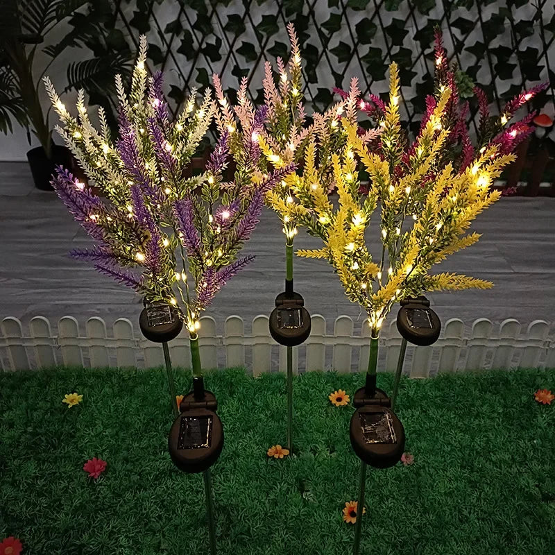 Solcelle LED Haveblomst Lys til Udendørs Dekoration Havebelysning Tech Butik