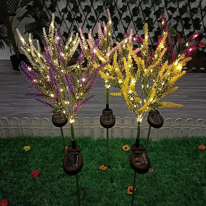 Solcelle LED Haveblomst Lys til Udendørs Dekoration Havebelysning Tech Butik
