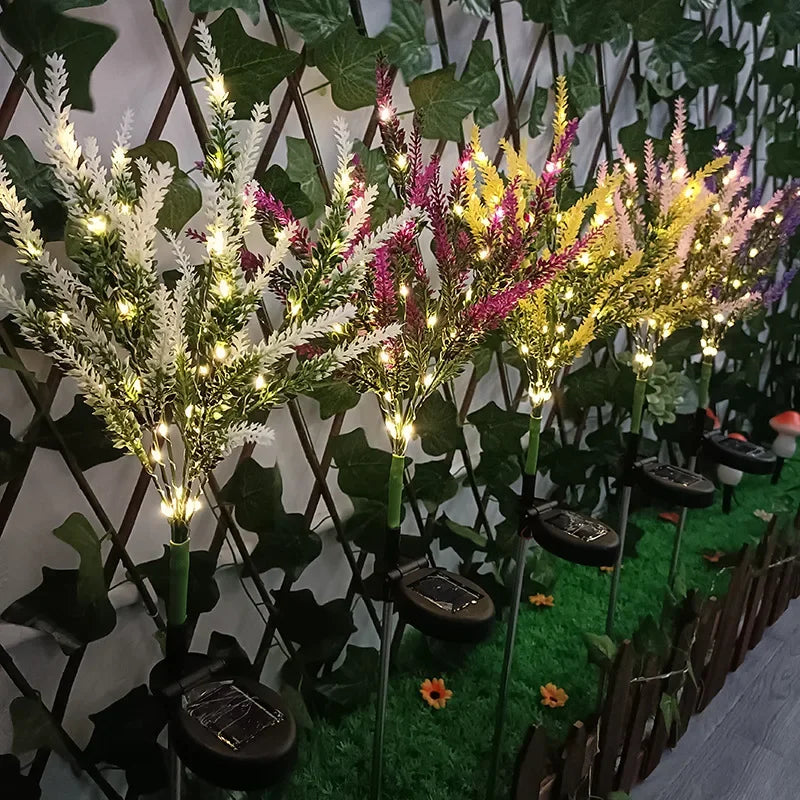 Solcelle LED Haveblomst Lys til Udendørs Dekoration Havebelysning Tech Butik