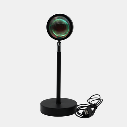 Solnedgangsprojektionslampe med Justerbar Atmosfære til Æstetisk Rumindretning Belysning Tech Butik