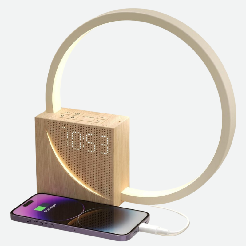 Solopgang Vækkeur med berøringslampe Ure Tech Butik