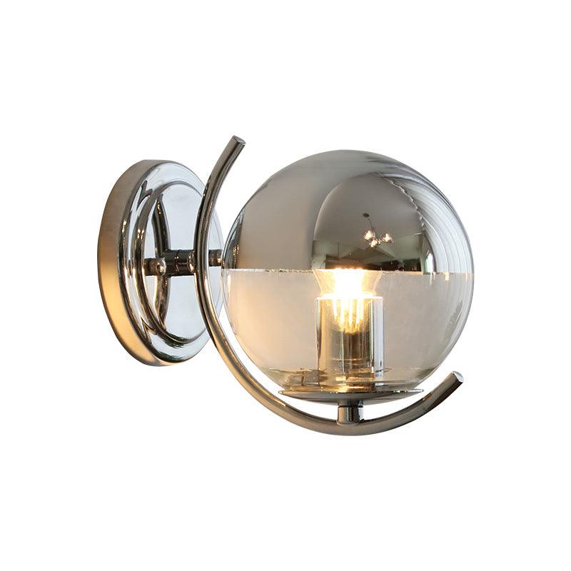 Moderne Glas Væglampe med Minimalistisk Udtryk Væglamper Tech Butik