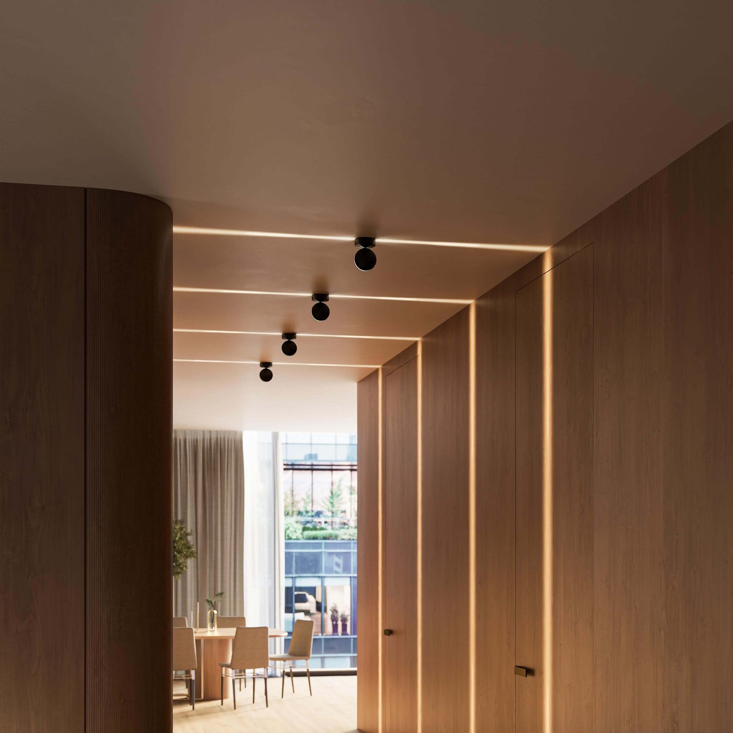 Moderne LED Væglampe – Energieffektiv Stemningsbelysning Ceiling lights Tech Butik