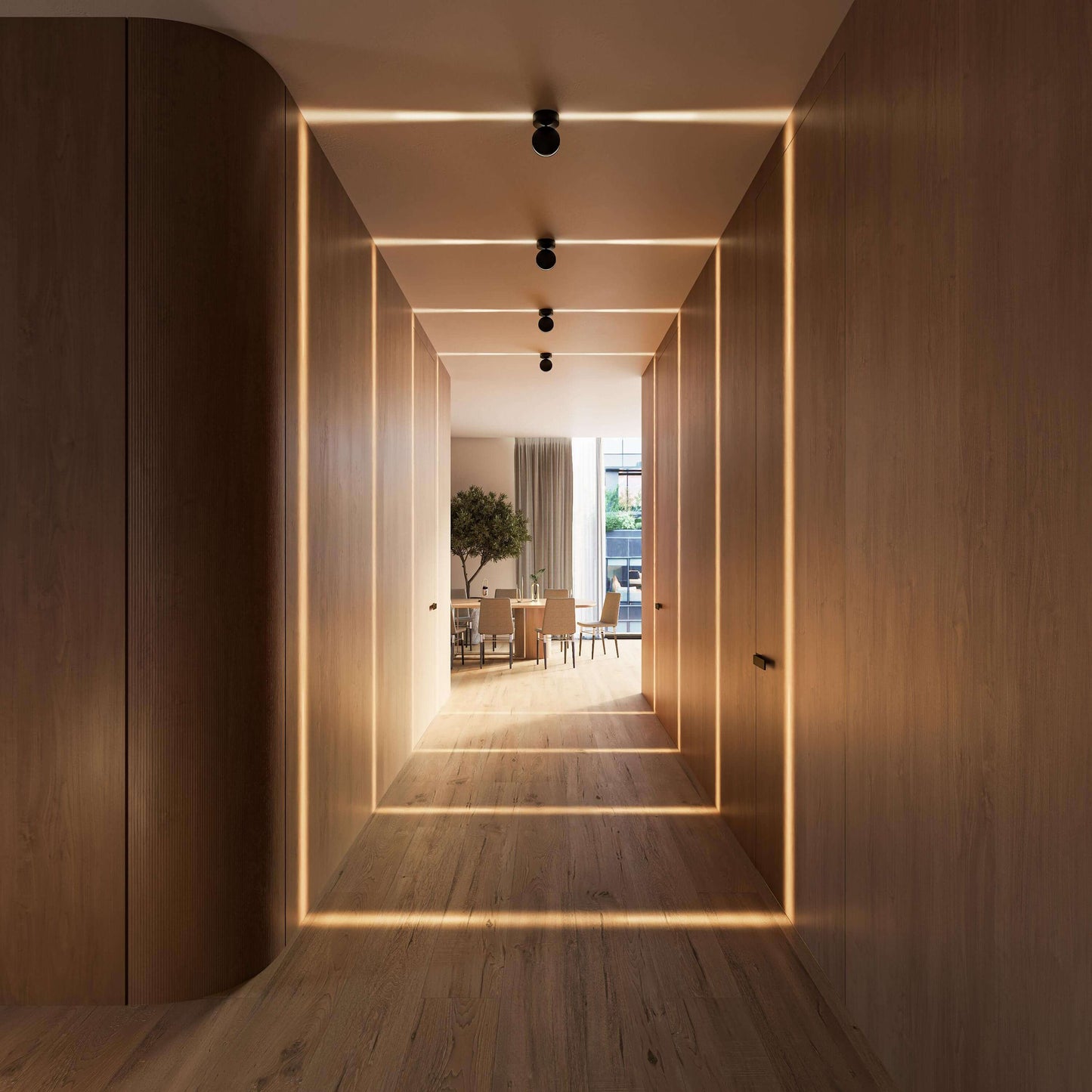 Moderne LED Væglampe – Energieffektiv Stemningsbelysning Ceiling lights Tech Butik