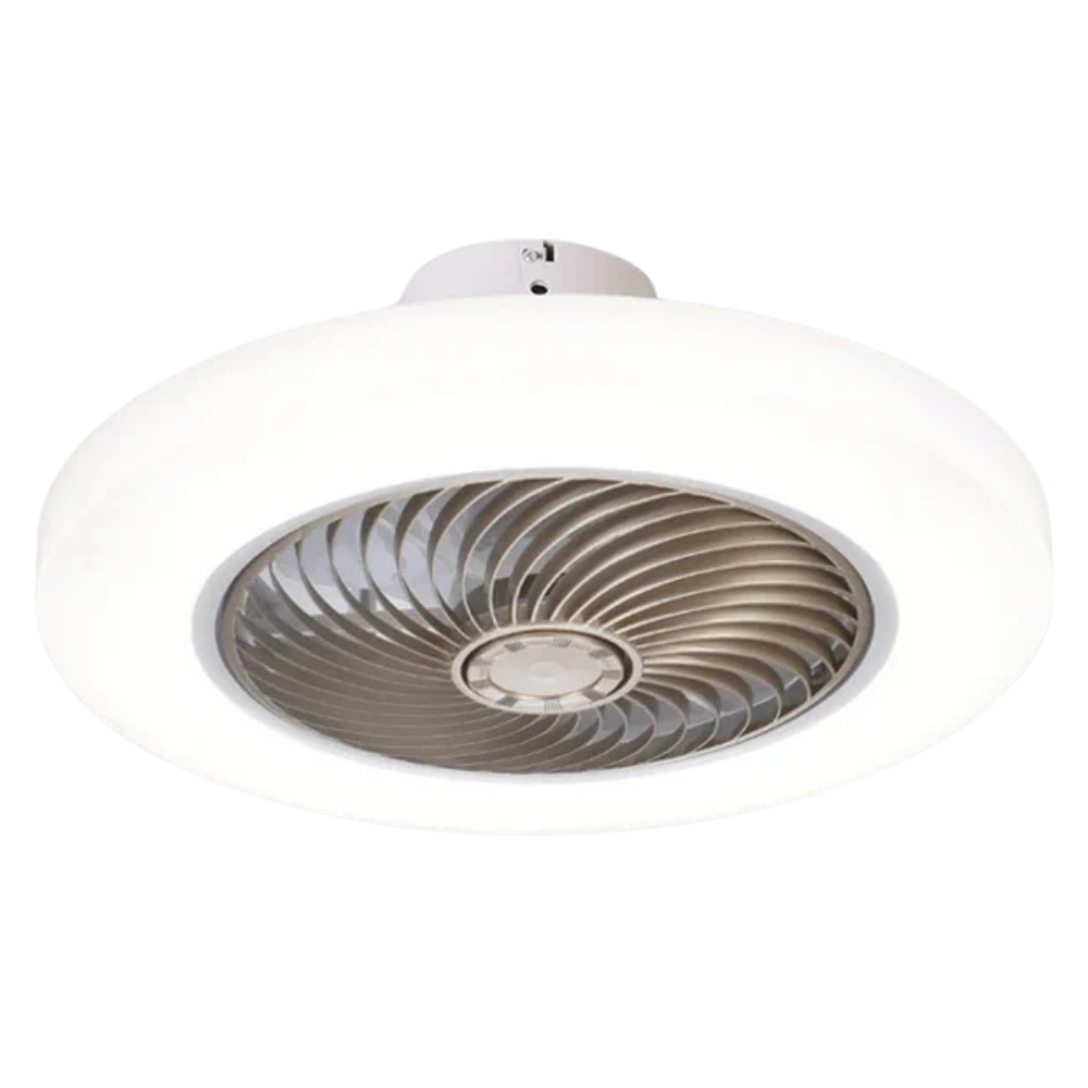 Stille Plafondventilator med Dimbare LED og Fjernbetjening Loftventilatorlampe Tech Butik Guld