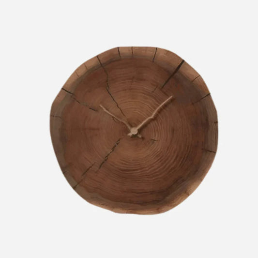 Stort vægur i naturlig stil Ure Tech Butik A