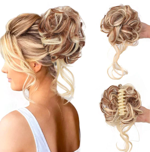 Elegant Hårspænde – Stilfuldt, Praktisk og Komfortabelt Hele Dagen Chique Haarclip - Elegant & Praktisch Tech Butik Jordbær-honning blond