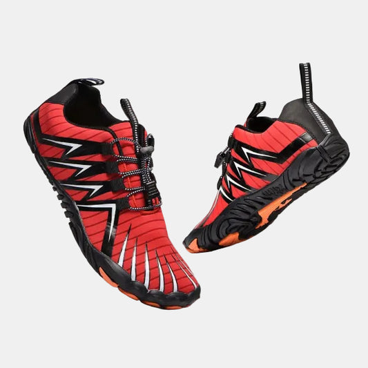 Sunde & Skridsikre Barfodssko med Fleksibel Pasform Sneakersneakers Tech Butik Rød 35