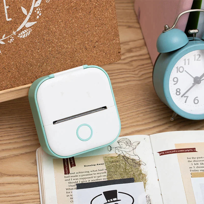 Mini Lommeprinter – Kompakt Trådløs Fotoprinter & Dokumentprinter Electronics & Gadgets Tech Butik