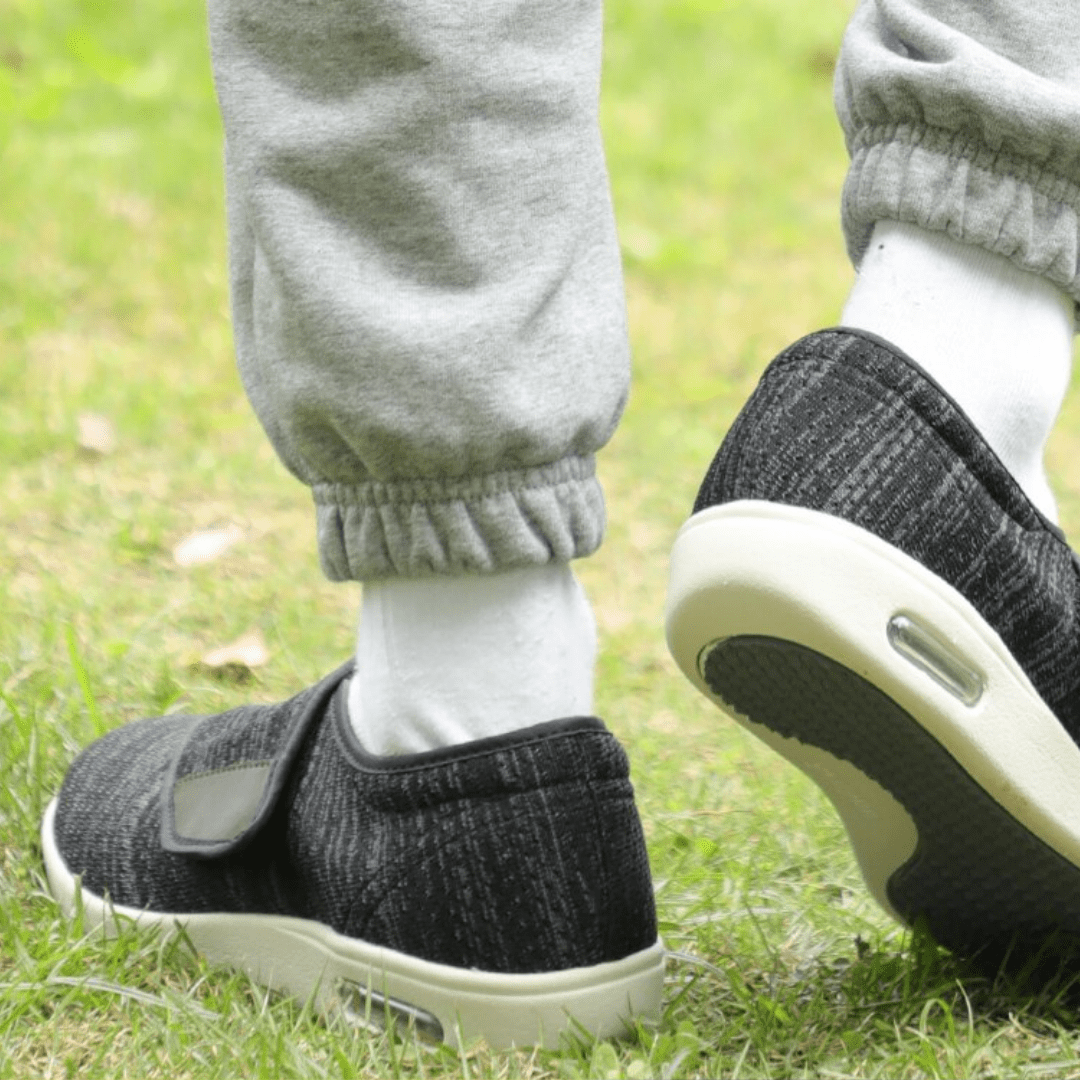 Bred Ortopædisk Sko til Diabetikere – Komfort og Støtte til Følsomme Fødder Shoes Tech Butik