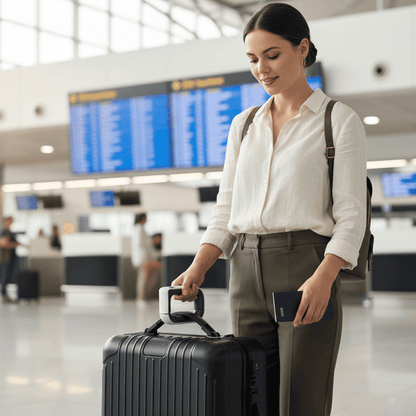 Letvægts Bagageskala – Bærbart Rejseudstyr til Nem Vejning Luggage Scales Tech Butik